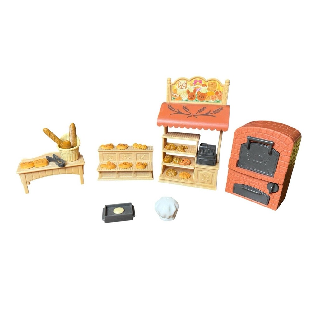 Sylvanian Families Calico Critters Bakery Shop Starter Set Magic Oven Japan